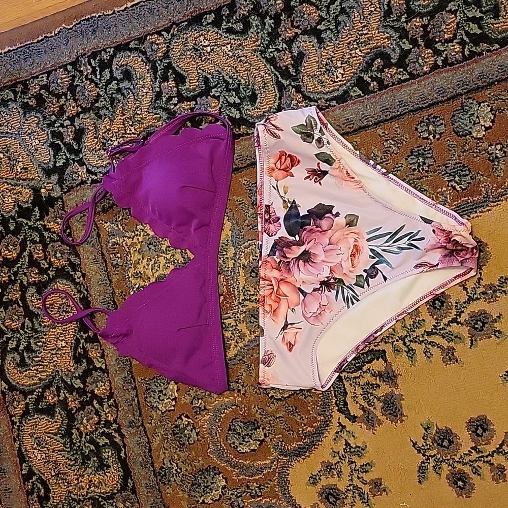 NWOT Beach island bikini